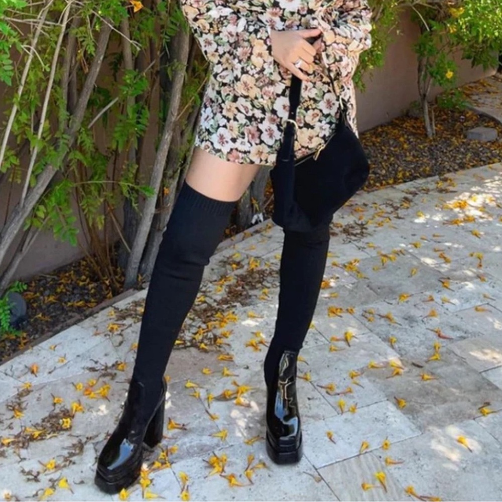 Over the knee boots